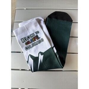 Colorado Rockies Green White City Connect Tall Socks One Size MLB Baseball